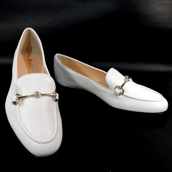 BALDININI Shoes - BALDININI 🇮🇹WOMEN'S  WHITE SOFT LEATHER COMFORT LOAFERS